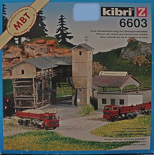 Kibri Z 6603 Schotterwerk Steiner