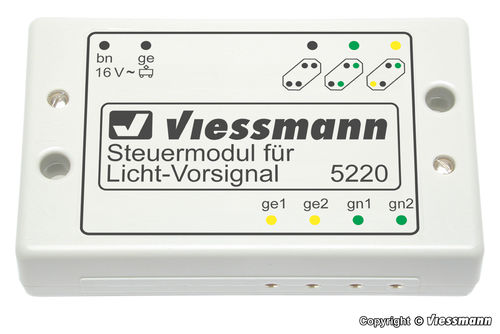 Viesssmann 5220 Steuermodul für Licht Vorsignal