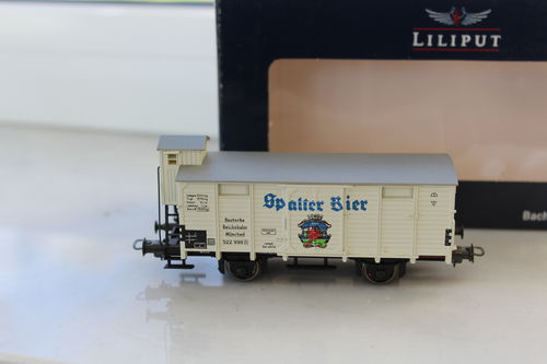 Liliput L221403 Spalter Bier Güterwagen DR