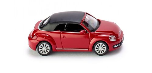 Wiking 002849 VW The Beetle Cabrio (rot) / Spur HO 1:87