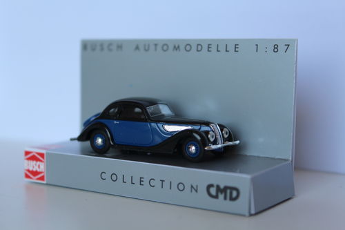 Busch 40277 EMW 327 Coupe CMD (blau) / Spur HO 1:87