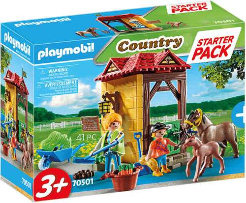 Playmobil 70501 Country Starterpack Pferdestall