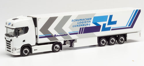 Herpa 312189  Scania CS 20 HD Kühlkoffer-Sattelzug SLL  Schumacher Logistik Luxemburg
