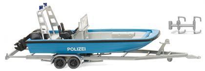 Wiking 009545 Polizei Mehrzweckboot MZB 72 (Lehmar)