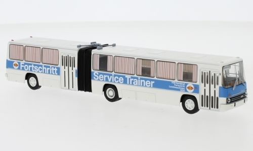 Brekina 59756  Ikarus 280.03    Fortschritt Service  Gelenkbus  weiss blau 1976