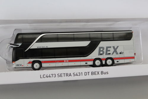 Minis LC4473  Setra Bau S431  BEX Bus  in Spur N