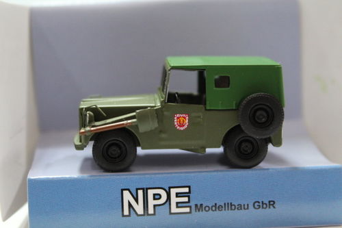 NPE  88745   IFA  Kübelwagen P3 Zivilverteidigung der DDR in TT = 1:120