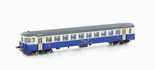 Hobbytrain H23943  Pendelzug Steuerwagen der BLS  creme blau
